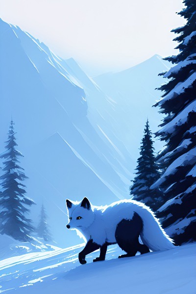 Snow fox