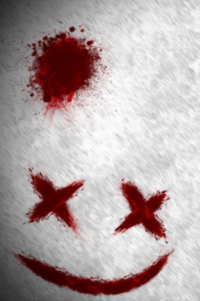 Bloodred stains